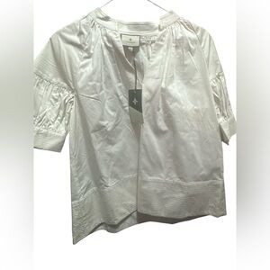 Tuckernuck Cream Blouse